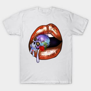 Skull and lips T-Shirt